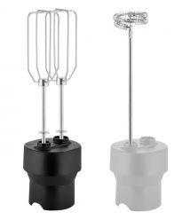 Sencor Блендер погружной, 1500Вт, 10в1, чаша-800мл, мельница для специй, вспениватель молока, черный