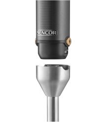 Sencor Блендер погружной, 1500Вт, 10в1, чаша-800мл, мельница для специй, вспениватель молока, черный