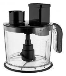 Sencor Блендер погружной, 1500Вт, 10в1, чаша-800мл, мельница для специй, вспениватель молока, черный