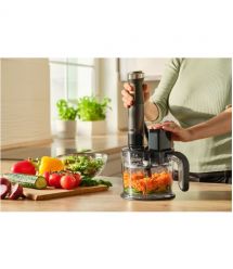 Sencor Блендер погружной, 1500Вт, 10в1, чаша-800мл, мельница для специй, вспениватель молока, черный