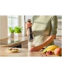 Sencor Блендер погружной, 1500Вт, 10в1, чаша-800мл, мельница для специй, вспениватель молока, черный