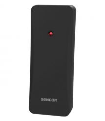 Sencor Метеостанция, внутр/наруж измерение, темп-ра, влажность, время, прогноз погоды, чёрный