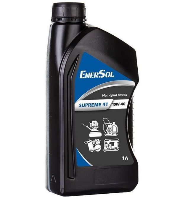EnerSol Масло моторное Supreme-4T, 10W40, полусинтетическое, 1л