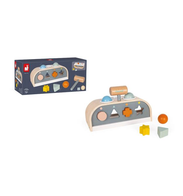 Janod Сортер Sweet Cocoon 3в1