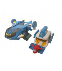 Super Wings Игровой набор Supercharge Air Moving Base, Воздушная База, свет, звук