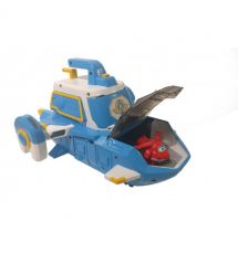 Super Wings Игровой набор Supercharge Air Moving Base, Воздушная База, свет, звук