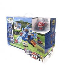 Super Wings Игровой набор Supercharge Air Moving Base, Воздушная База, свет, звук