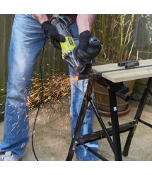 Ryobi Шлифмашина угловая RAG800-125G, 125мм, 800Вт, 12000 об/мин, 2.4кг