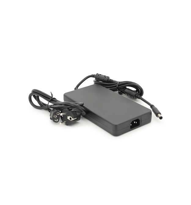 Блок живлення MERLION для ноутбука DELL 19.5V 12.3А (240 Вт) штекер 7.4*5.0 мм, довжина 0,9м + кабель живлення