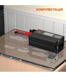 Автономний однофазний інвертор 1kW-12V LiTime L12V1KW-EN-D