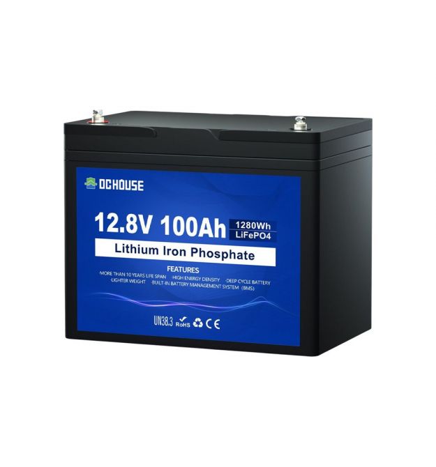 Акумулятор LiFePO4 DC HOUSE 12.8V 100Ah Bluetooth (ECO-LFP1210003)