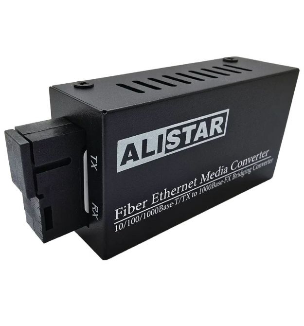 Медиаконвертор mini 10/100/1000BASE-T 1000BASE-LX 1SM WDM SC 20KM TX1310/RX1550nm