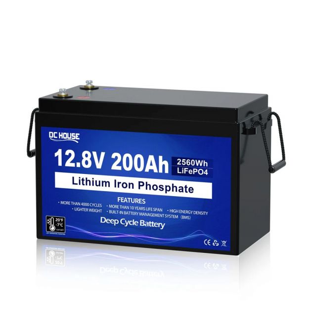 Акумулятор LiFePO4 DC HOUSE 12.8V 200Ah