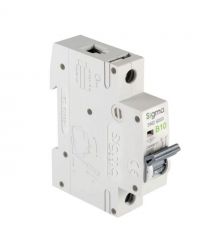 Автоматичний вимикач 1-полюсний Sigma 6кА, 1P, 6А "С" (6SM106C)