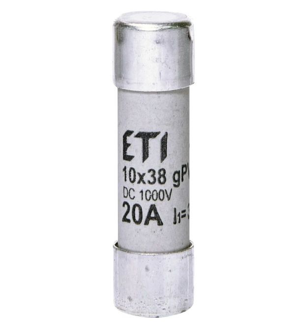 Предохранитель ETI CH10x38 gPV 20A 1000V