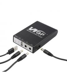 Джерело безперебійного живлення Mini UPS WGP UPS1032 10400mAh 5V-9V-12V, Li-ion 4*2.6Ah, для роутера та оптичного терміналу