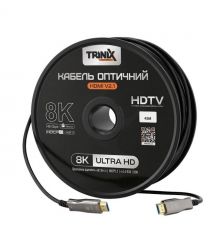 Кабель HDMI V2.1 оптичний 45м Trinix (AOC-HDMI8k-45m)