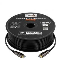 Кабель HDMI V2.1 оптичний 60м Trinix (AOC-HDMI8k-60m)