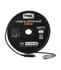 Кабель HDMI V2.1 оптичний Trinix 100м (AOC-HDMI8k-100m)