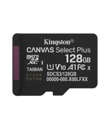 Карта памяти Kingston microSD128GB C10 UHS-I A1 V10 R150MB/s