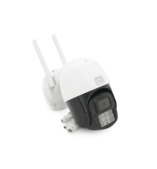3Мп Wi-Fi відеокамера вулична з мікрофоном SD - картою YOSO YO-IPC57D3MP50 PTZ 2.8mm V380