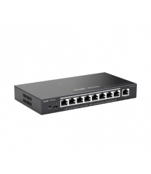9-портовий 10 - 100 - 1000Мб керований PoE комутатор Ruijie Reyee RG-ES209GC-P