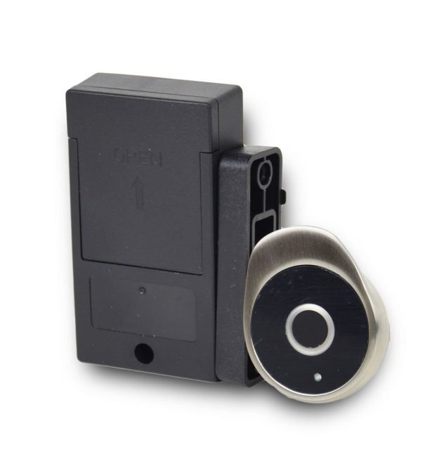 Замок для меблів ATIS CL10-S з доступом за відбитком пальця та RFID-картою