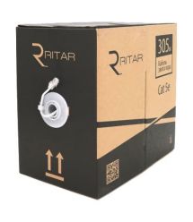 Кабель для внутренних работ КПВ UTP 4*2*0.5 ССА cat 5E 305 м