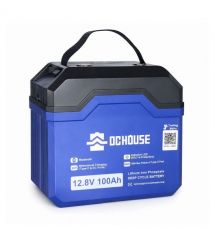 Акумулятор LiFePO4 DC HOUSE 12.8V 100Ah Bluetooth Portable (ECO-LFP1210004)