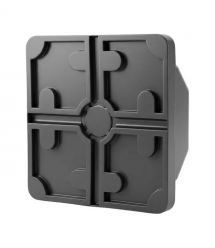 Монтажна коробка Light Vision VLC-02BX, пластик, 130*130*50 мм, графітова