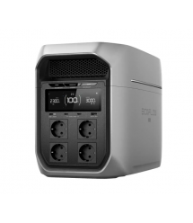 Портативная зарядная станция EcoFlow DELTA 3 Max Plus (LiFePO4 2048 Вт&middotч), 4000 циклов, мощность 3000 Вт (пиковая 6000