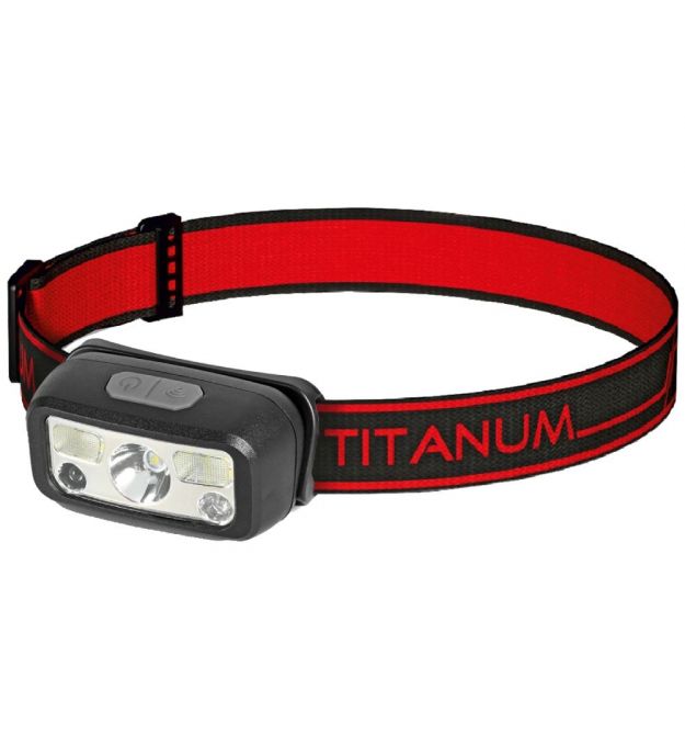 Налобный светодиодный фонарик TITANUM TLF-H07 80Lm 11000К /8000K