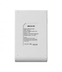 Джерело безперебійного живлення Mini UPS WGP UPS103A White 10400mAh 5V-9V-12V, Li-ion 4*2.6Ah, дл