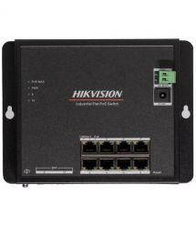 Коммутатор 8 портов управляемый Hikvision DS-3T1510P-SI-FLT/No Power unit (без блока питания)