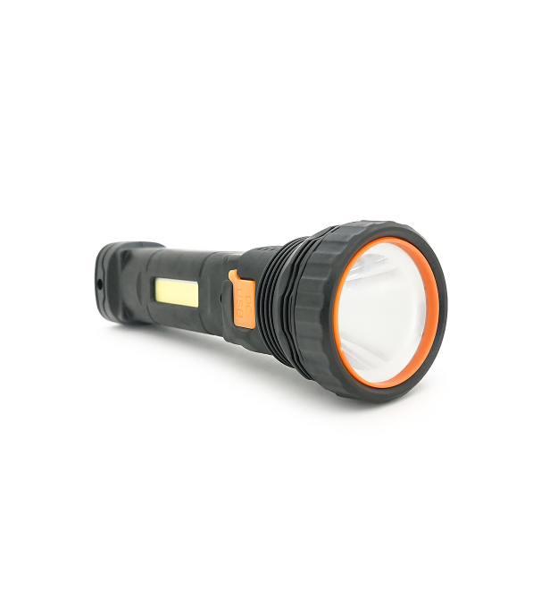 Ліхтарик ручний WST-01, 3W. OSL+COB. 3+1 режим, вбудований акумулятор, IP40 . 210х88х45. Box