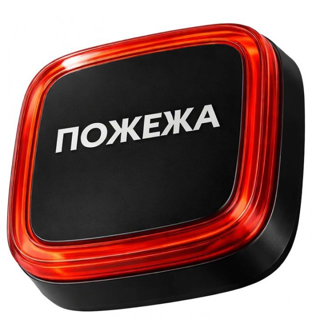 Извещатель Ajax EN54 FireProtect (VAD) black пожарный световой “ПОЖЕЖА“