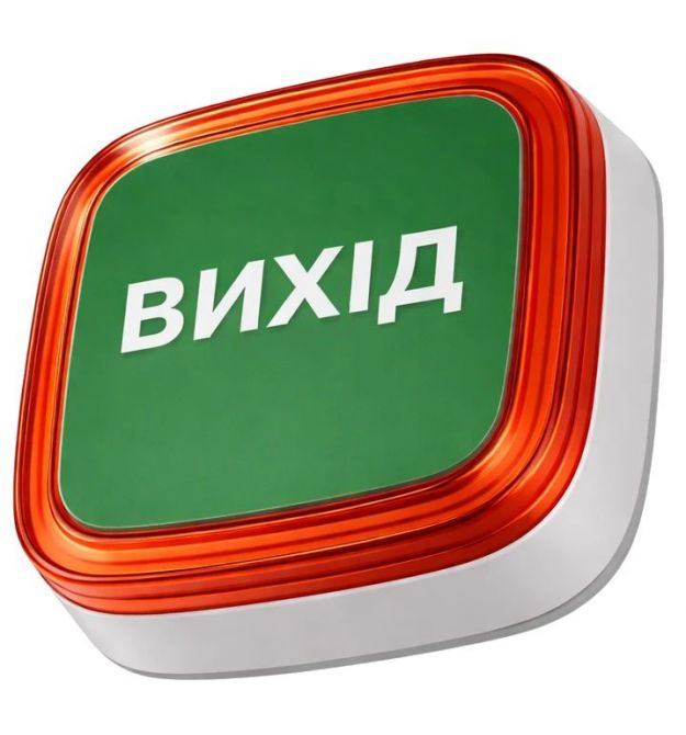 Извещатель Ajax EN54 FireProtect (VAD) white пожарный световой "ВИХІД"