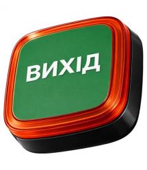 Извещатель Ajax EN54 FireProtect (VAD) black пожарный световой "ВИХІД"