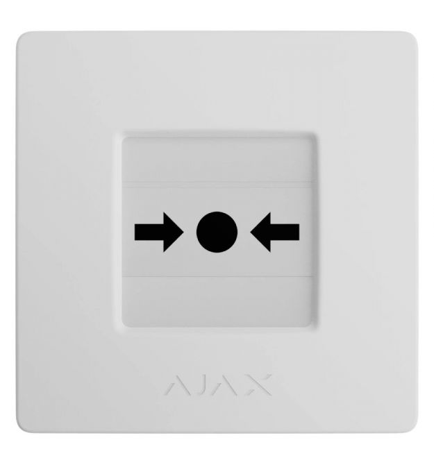 Извещатель Ajax Manual Call Point (White) (8EU) ASP ручной беспроводной