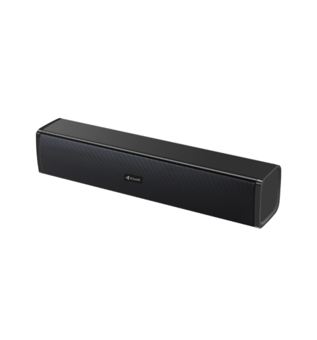 Колонки 2.0 Kisonli i-650, для ПК і ноутбука, USB + 3.5mm, 2x3W, 20Hz- 20KHz, Black, BOX, Q40