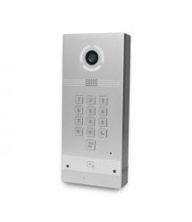 Багатоабонентська IP-виклична панель Bas-IP AV-09KFBI (silver) зі зчитувачем UKEY та розпізнаванням облич для IP-домофонів