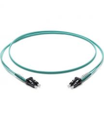 ВО патч-корд, LC-UPC-LC-UPC, 2.0мм, (OM3 Clearcurve®), Duplex, LSZH, 1м, Corning