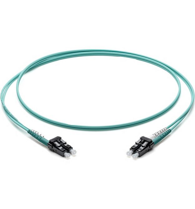 ВО патч-корд, LC-UPC-LC-UPC, 2.0мм, (OM3 Clearcurve®), Duplex, LSZH, 2м, Corning