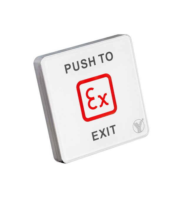 Кнопка виходу сенсорна Yli Electronic TSK-830NB(LED)-EX вибухозахищена з LED-індикацією