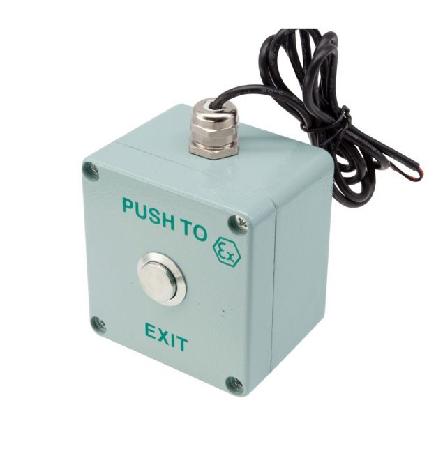 Кнопка виходу Yli Electronic PBK-814E-EX вибухозахищена та водонепроникна