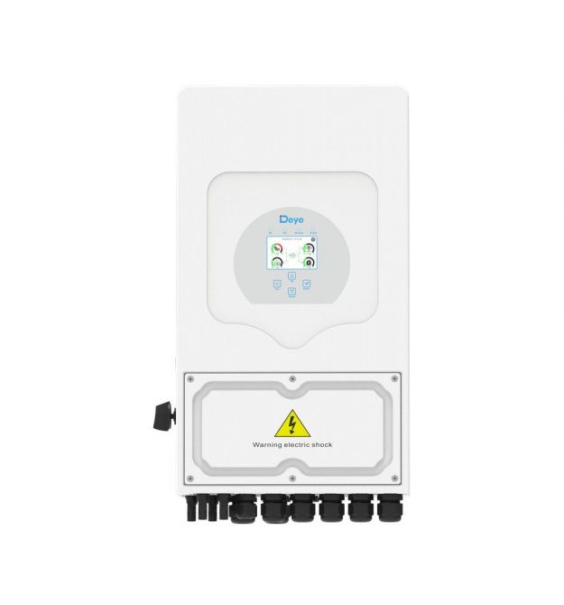 Інвертор Deye SUN-08K-SG05LP1-EU WiFi (8 kW, 1 фаза, 2 MPPT, LV) гібридний однофазний чиста синусоїда