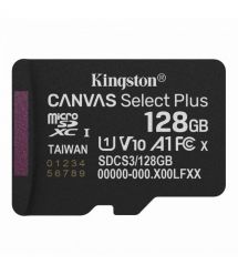 Карта пам'яті microSDXC Kingston 128Gb Canvas Select Plus Gen3 class 10 А1 UHS-I (SDCS3/128GBSP)