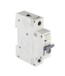 Автоматичний вимикач 1-полюсний Sigma 6кА, 1P, 16А "С" (6SM116C)