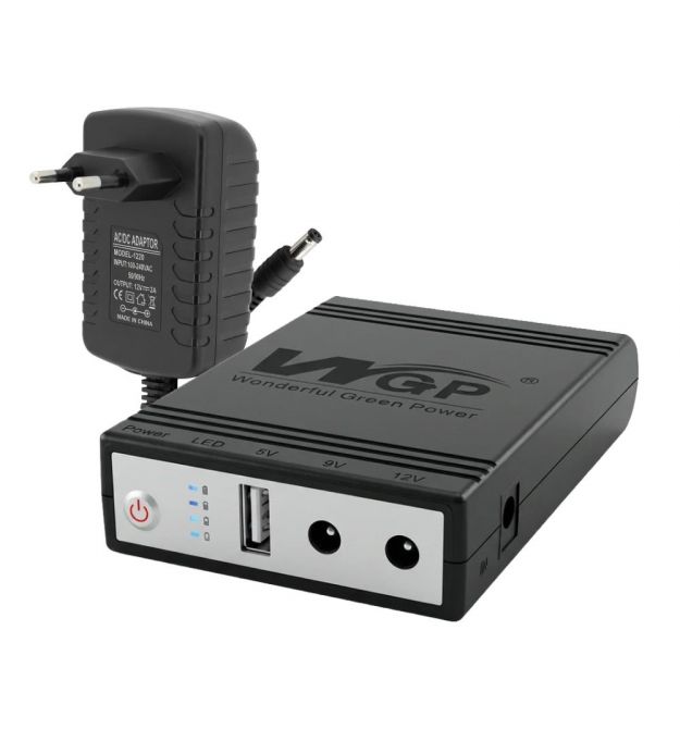 Комплект Mini UPS з блоком живлення: джерело безперебійного живлення Mini UP