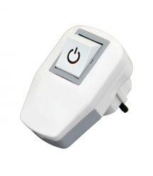 Вилка з заземленням, з вимикачем SETEL 16А, швидкий монтаж (B1131)